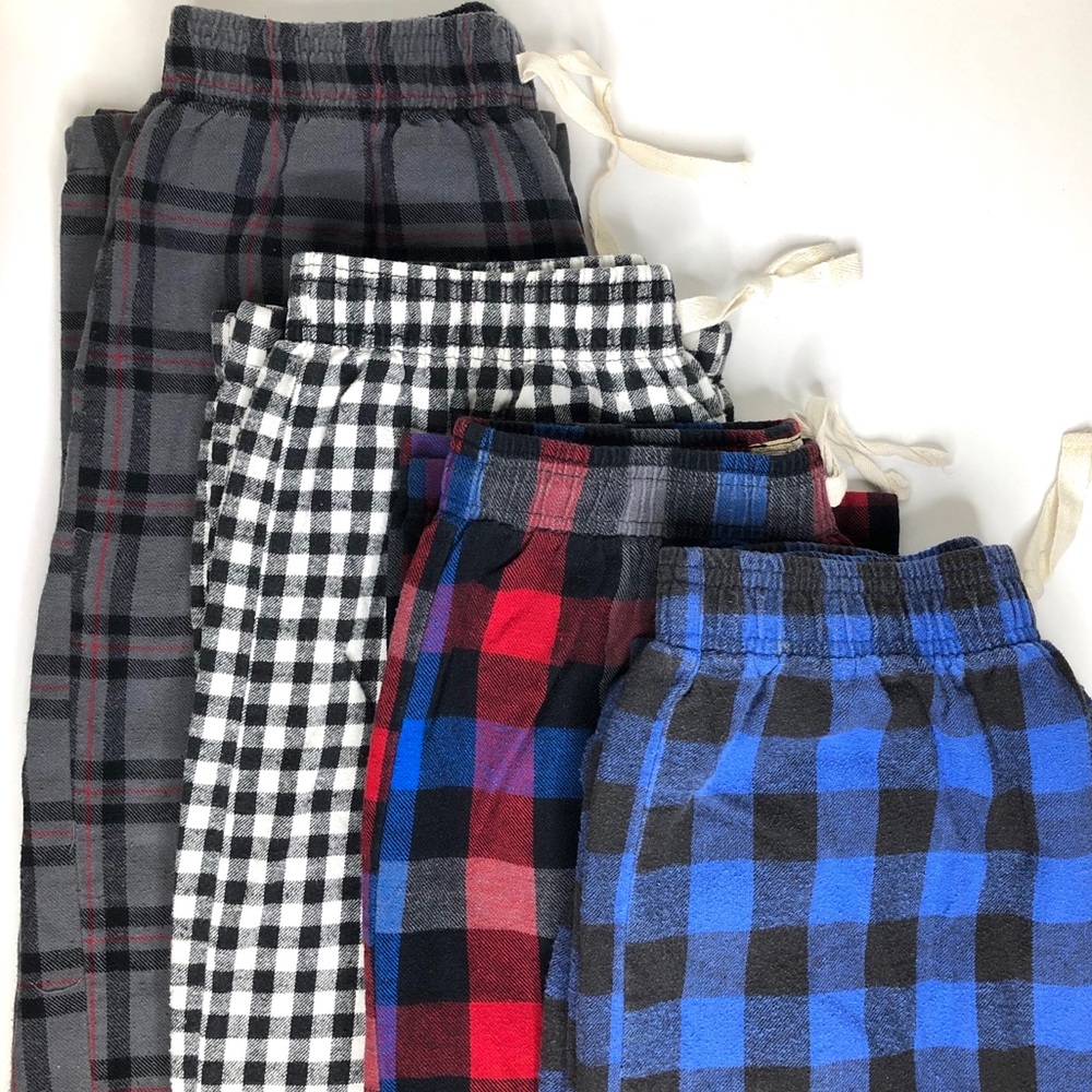 The Arizona Jeans Company Set of 4 Plaid Pajama XL